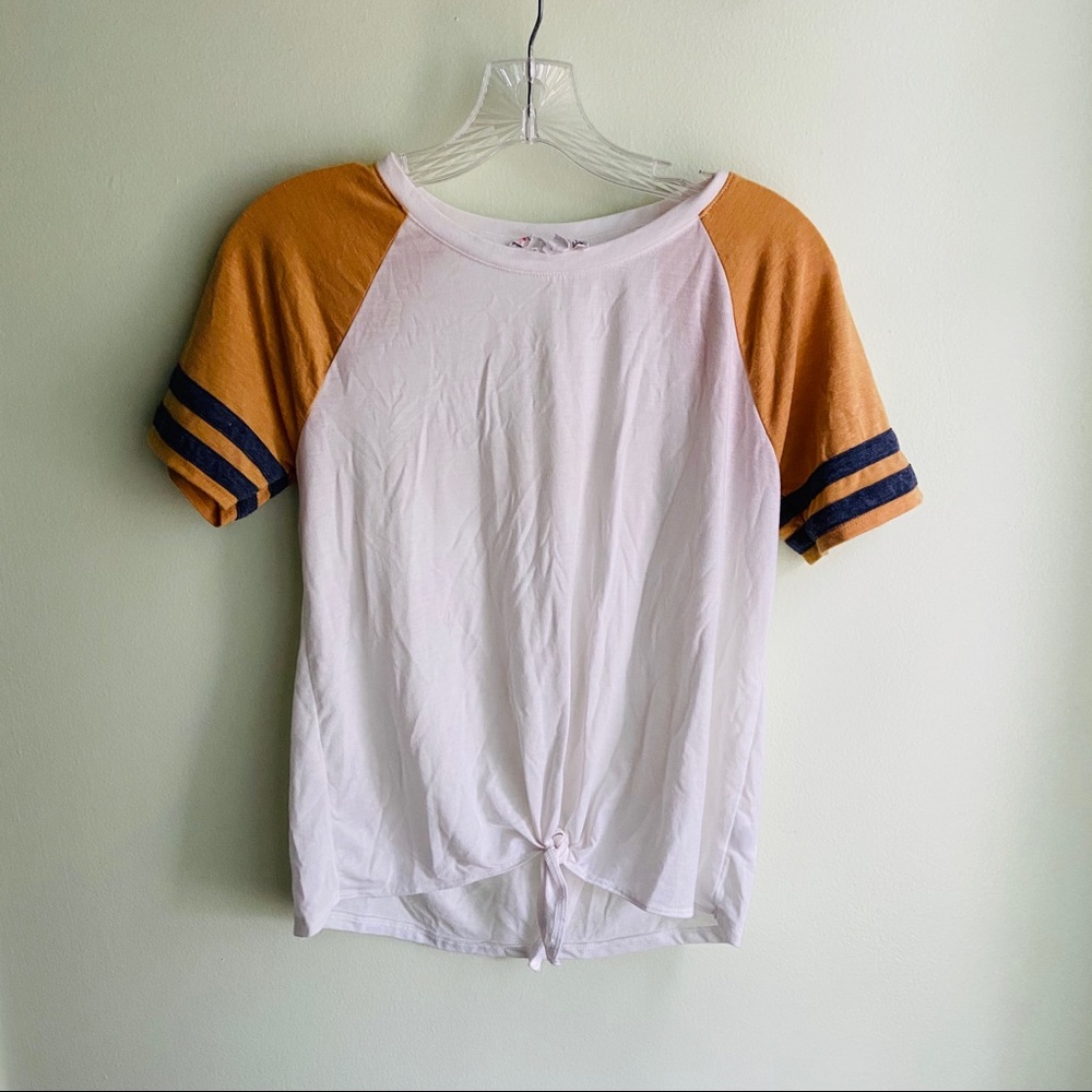 Pink Rose Knot Shirt Size Medium